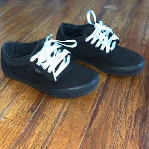All Black Vans